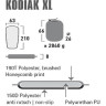 Самонадувающийся коврик HIGH PEAK KODIAK XL HP-41131